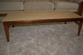 MARBLE/WOOD COFFEE TABLE