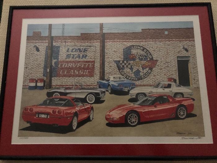 Corvette Wall Art