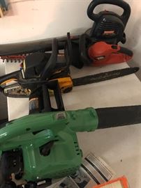 Gas and Electric Lawn Tools