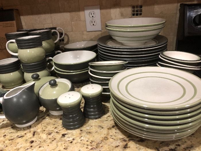 Dinnerware with Added Serving Dishes