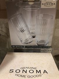 Glassware, New in Box
