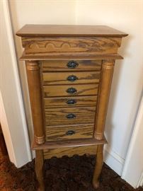 TALL JEWELRY CHEST