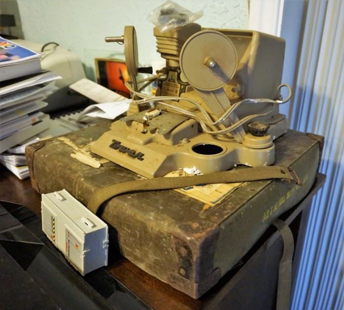 Old film equipment