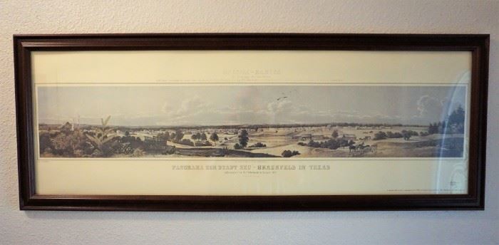 One of 1000 prints depicting New Braunfels in the early years