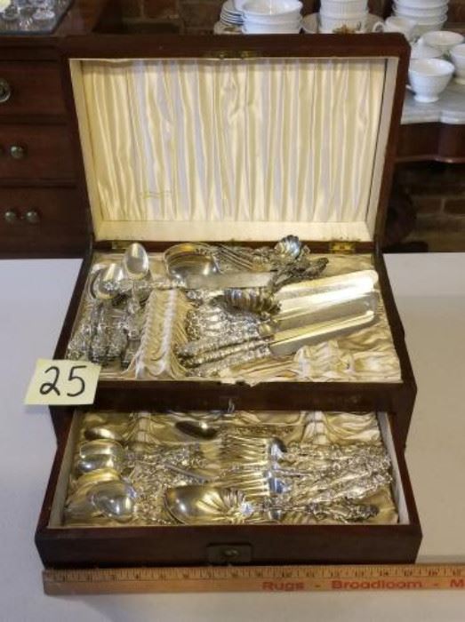 Lily Sterling Silverware Set by Frank Whiting https://ctbids.com/#!/description/share/77550