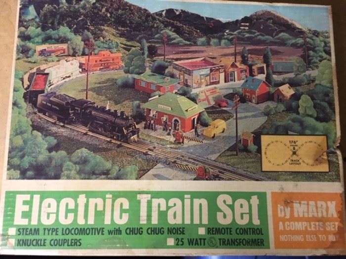 Marx Electric Train Set