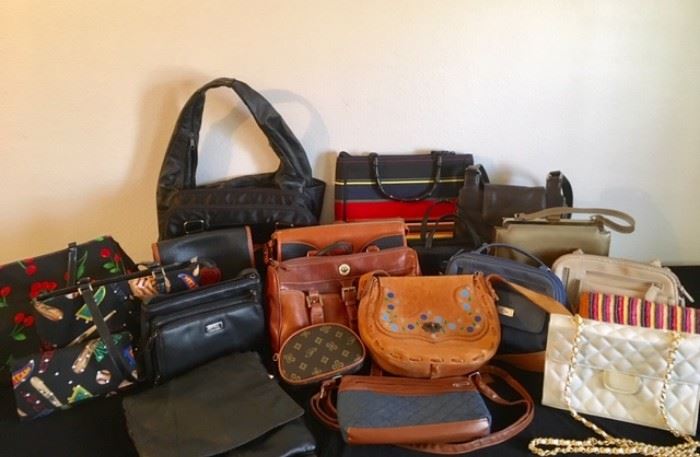 Handbags, including Vintage Dooney and Bourke