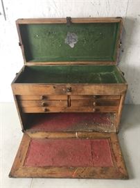 Wood Chest, open