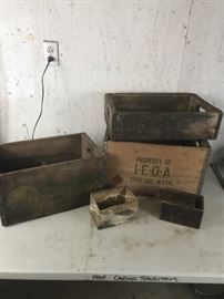 Advertising Wood Boxes