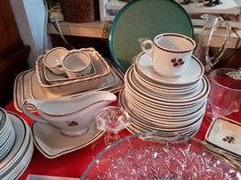 Vintage Maple leaf dishes