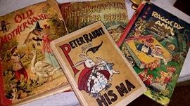 Old Mother Goose, Peter Rabbit, Raggedy Andy