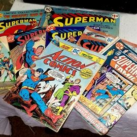 Comics!! Superman, D.C. and Marvel