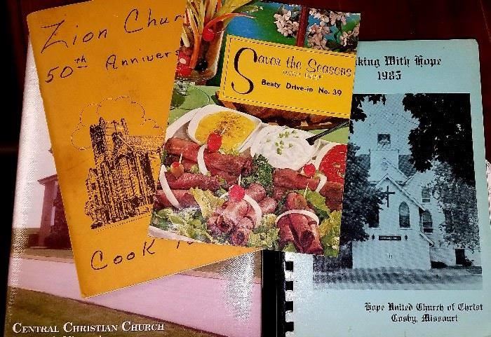 Beaty Hy-Klas, Zion Church, Hope Church and Central Christian cook books