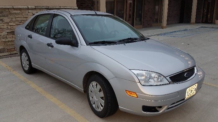 Just added, 2005 Ford Focus 86000 miles, 4 cyl., automatic. Silent Auction-bids opened at 3:00 Saturday