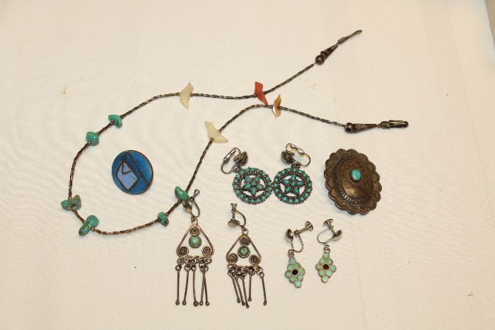 turquoise costume jewelry