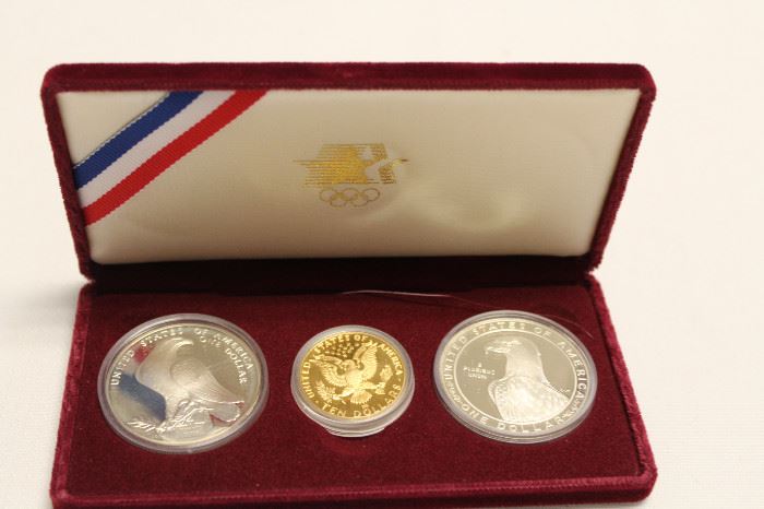 1984 Olympic coins