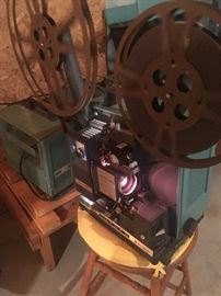 Belle & Howell movie projector  with sound .Runs …………..$25ea  have 4