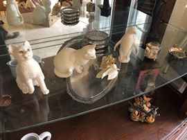 lenox cats  and penguin 