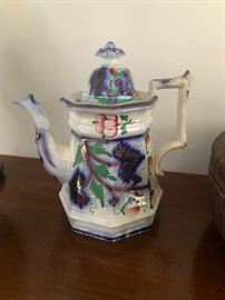 Antique porcelain Japanese teapot 