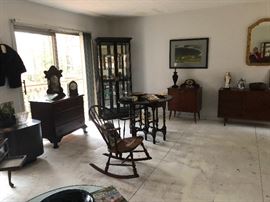 balsam windsor arrow back rocking chair