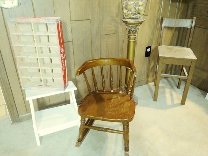 child size vintage chairs