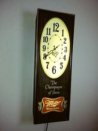 Vintage Miller clock - works