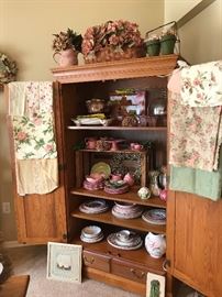 Excellent condition armoire- everything goes