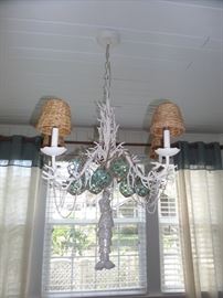 cool coral chandelier