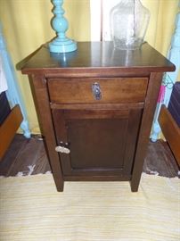 solid wood night stand