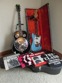 Fender Mustang (BID ITEM) and Rogue Acoustic