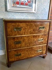 MCM Baker Furniture Rosewood  Campaign Chest
