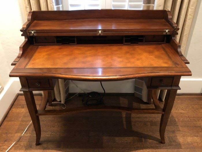 Mid-20th Century Flip-Top Writing Desk