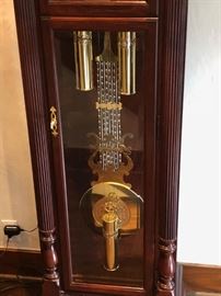 2007 Howard Miller Grandfather Clock with Triple Chime Kieninger Movement