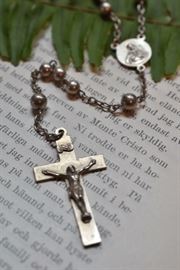Sterling rosary 