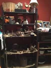 Old irons and tools