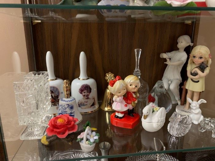Figurines and glassware