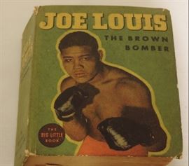 "JOE LOUIS THE BROWN BOMBER " THE BIG LITTLE BOOK