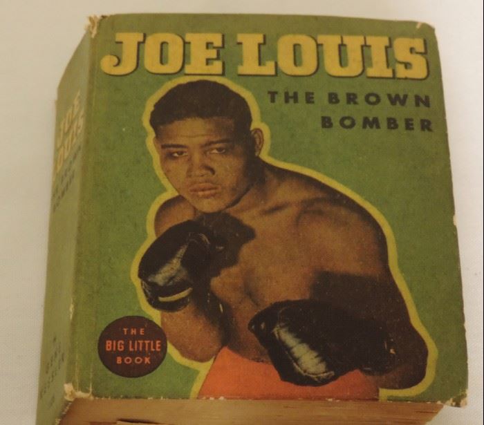 "JOE LOUIS THE BROWN BOMBER " THE BIG LITTLE BOOK