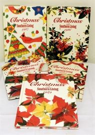CHRISTMAS WITH SOUTHERN LIVING VINTAGE BOOK COLLECTION