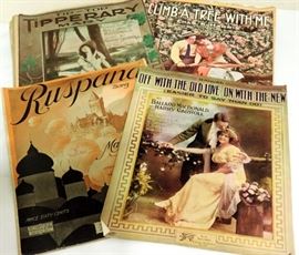 VINTAGE SHEET MUSIC