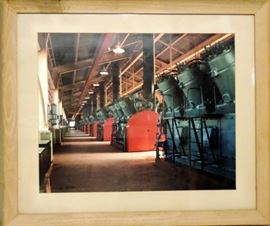 FRAMED PHOTO OF POWER PLANT