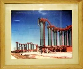 FRAMED PHOTO OF POWER PLANT