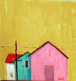 ORIGINAL ART BY GALVESTON ARTIST LORETTA TREVINO