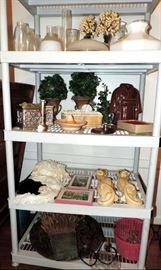 GLASS SHADES & HOME DECOR ITEMS