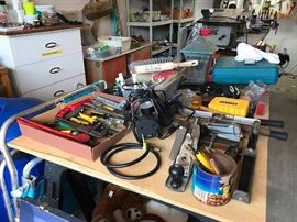 The tools! God love the fellas and their tools;)