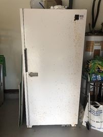 Freezer in garage 
