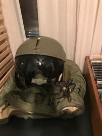 Vietnam flight helmet 