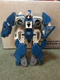Vintage Robotech Blue Alpha Fighter Grakken Legioss Mospeada Transformer