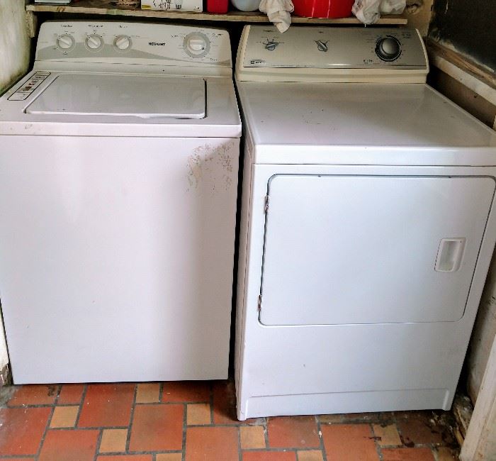 Hotpoint washer and Maytag dryer 175.00