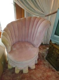Custom  Retro/Vintage Chair Pink
